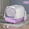 Large Covered Cat Litter Box