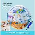 Summer Cooling Pet Water Bed Cushion Ice Pad Dog Sleeping Square Mat F
