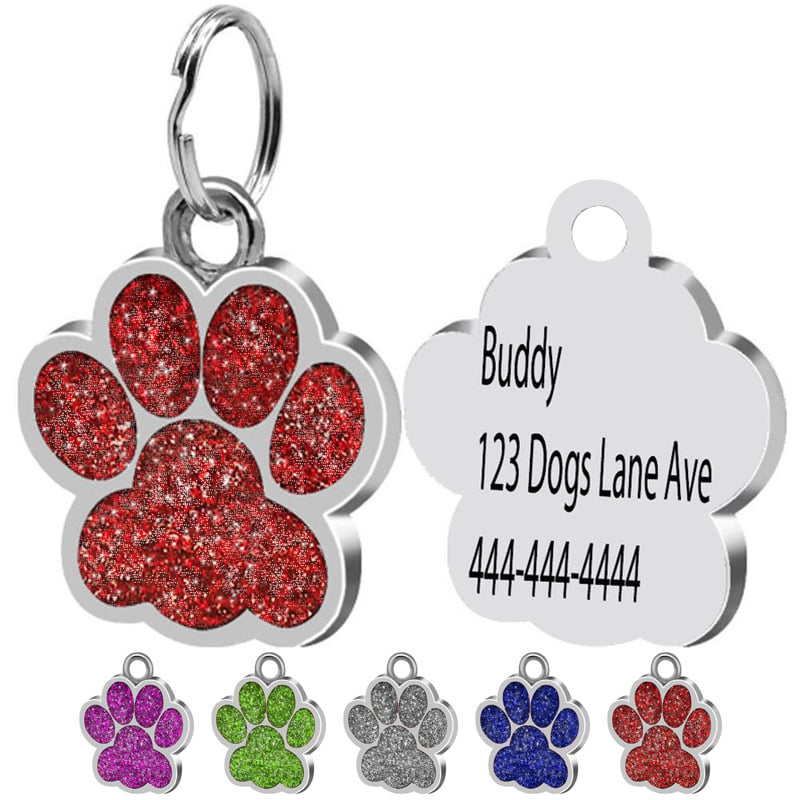 Personalized Flash Dog Tag Gift for Pet Lovers