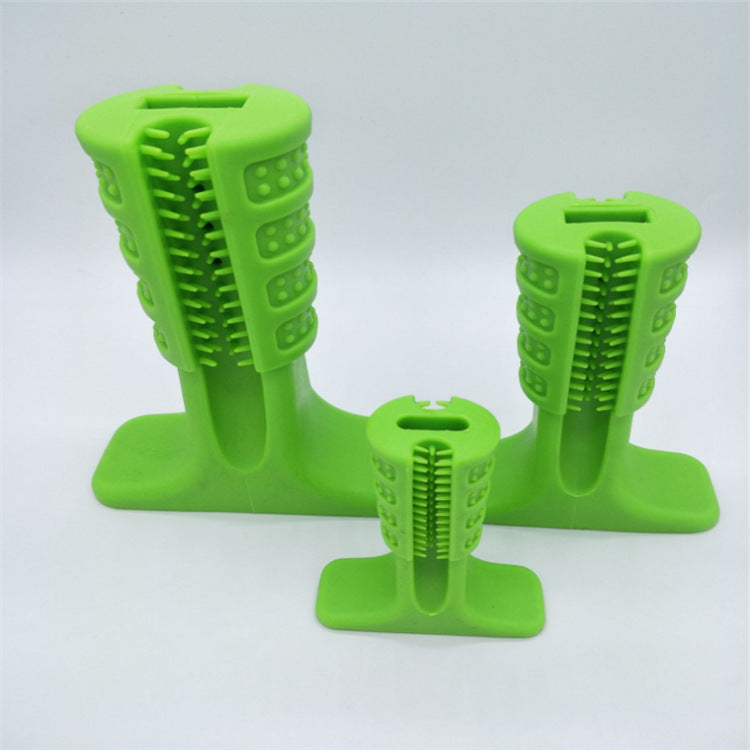 Dog Toothbrush Rubber Molar Cleaning Toy for Pets