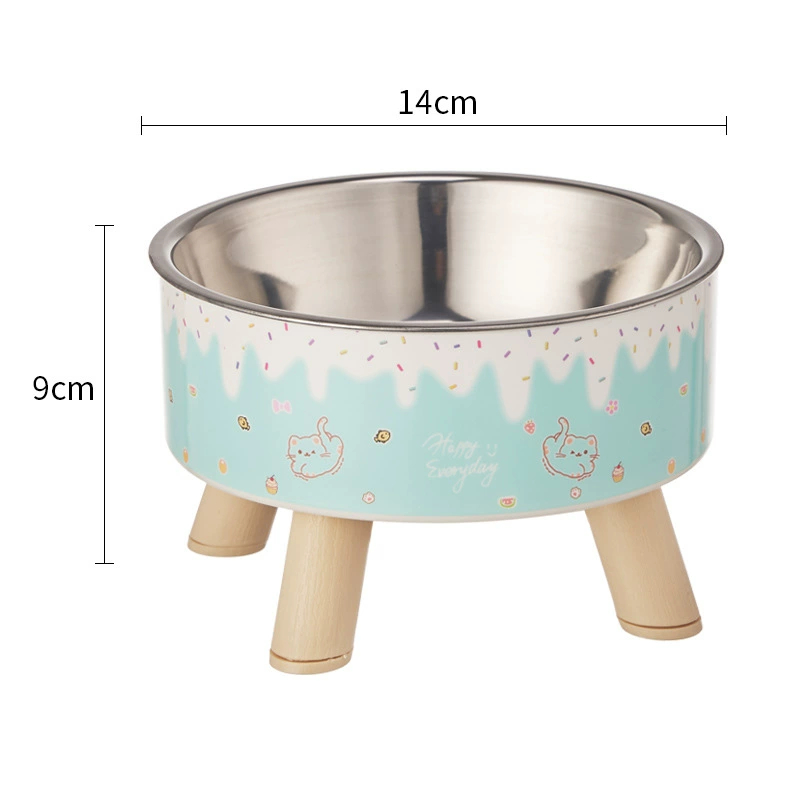 Cat Neck Protection Non-slip Anti-tumble Pet Bowl