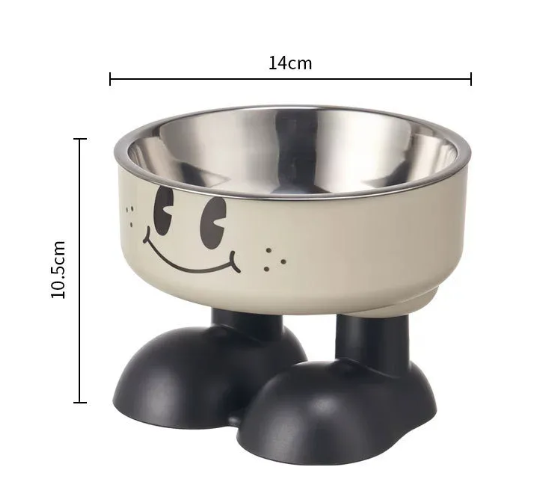 Cat Neck Protection Non-slip Anti-tumble Pet Bowl