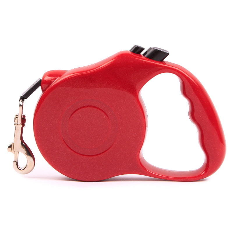 Automatic Retractable Dog Walker with Hand Holding Rope