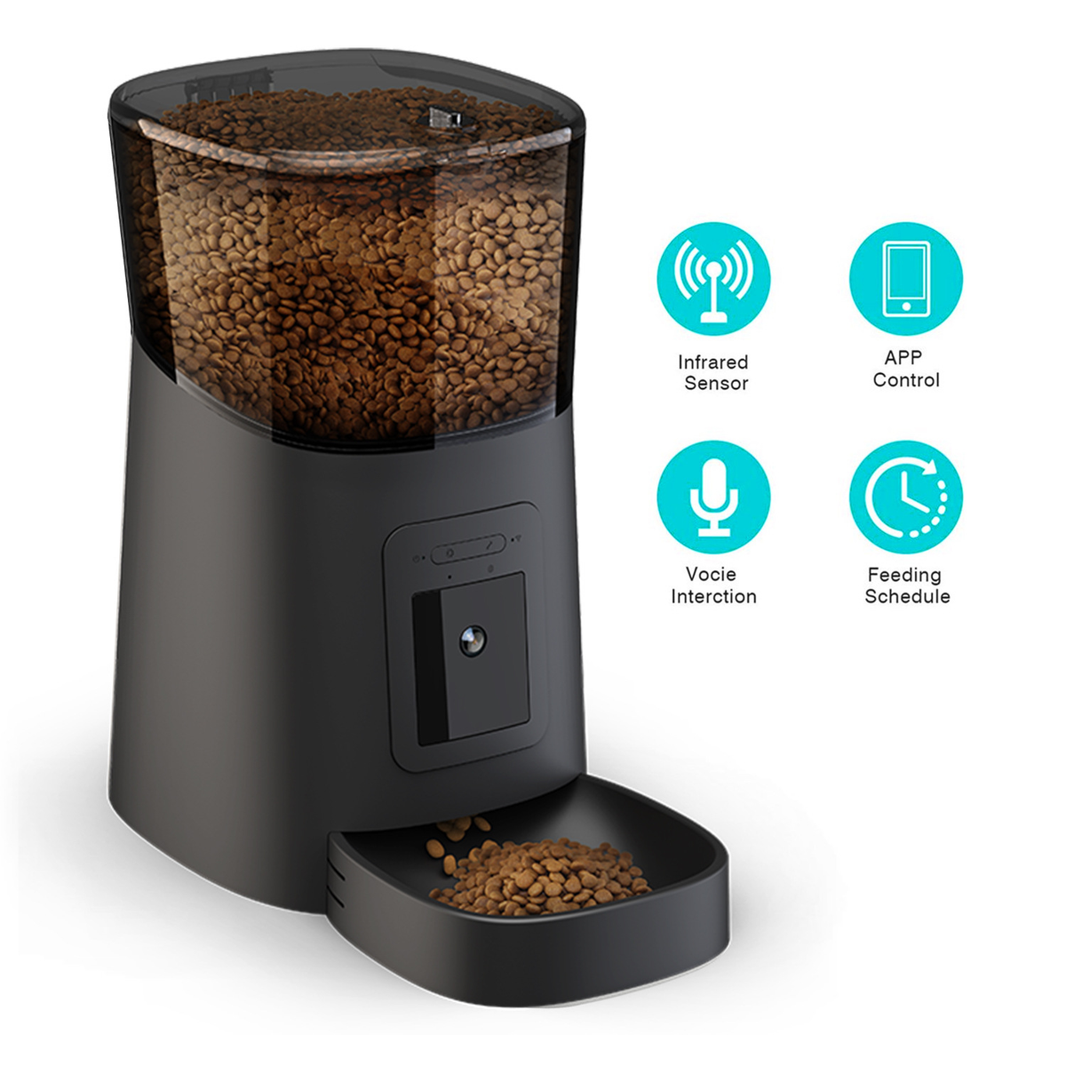 Automatic Pet Feeder with Camera