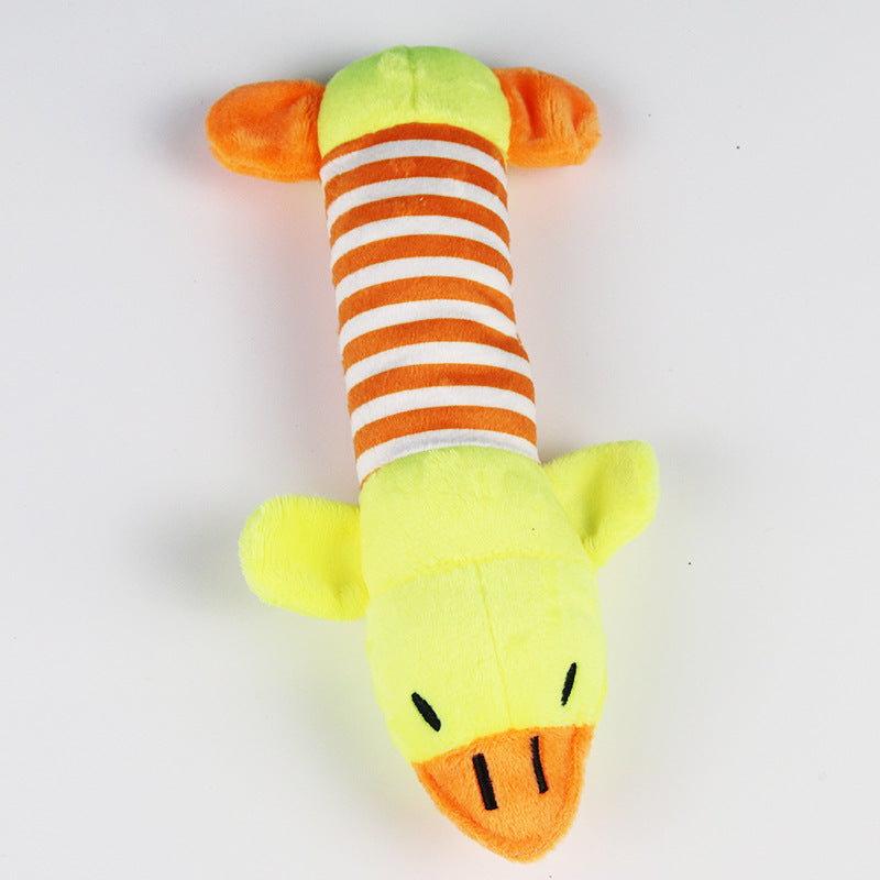 Durable Dog Chew Toys – Cartoon Pet Plush Toys