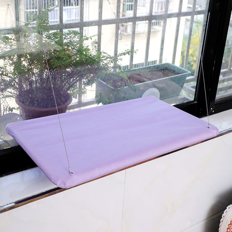 Hanging Cat Bed with Suction Cups for Window Use