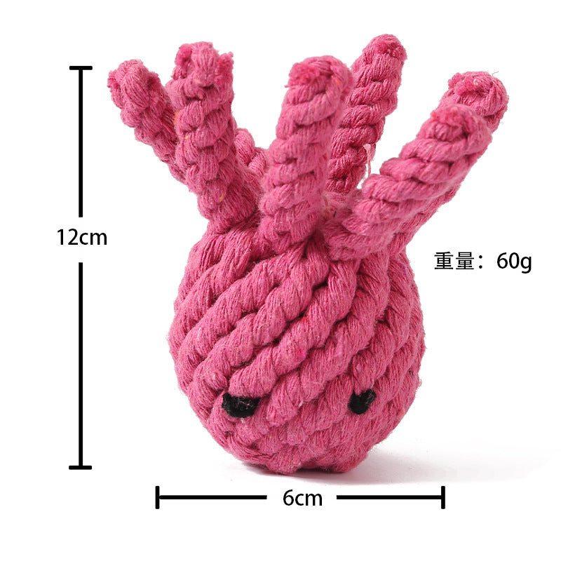 Durable Dog Chew Toys – Cartoon Pet Plush Toys