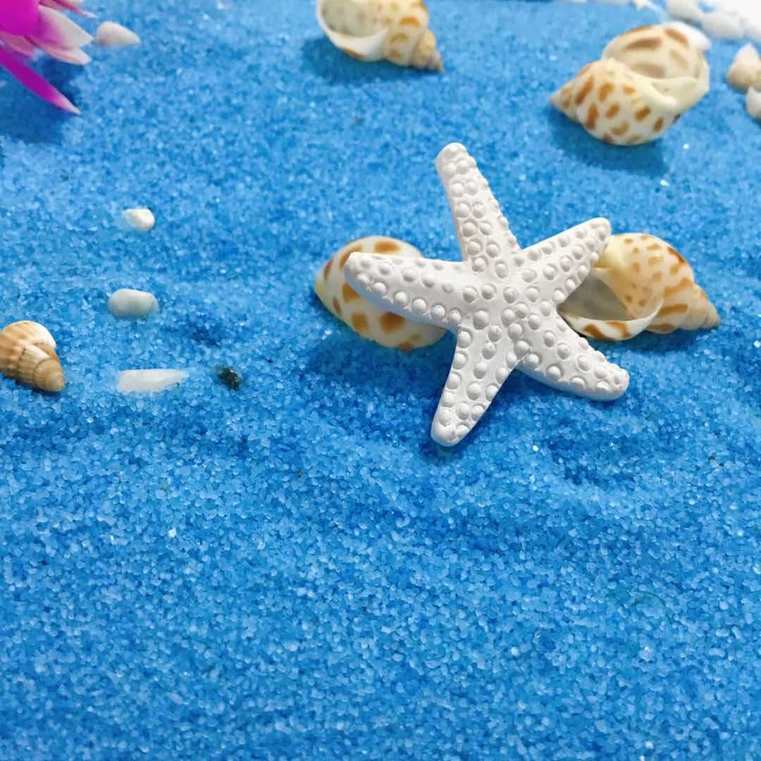 Resin Starfish and Seahorse Fish Tank Decoration Pendant