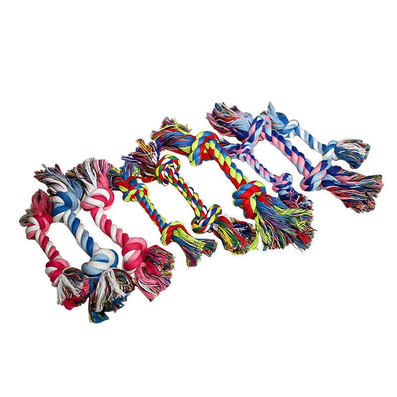 Rope toy for dogs to bite