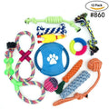 Opportunity: 12-piece set (ONLY €4 per toy) with durable rope pet toys
