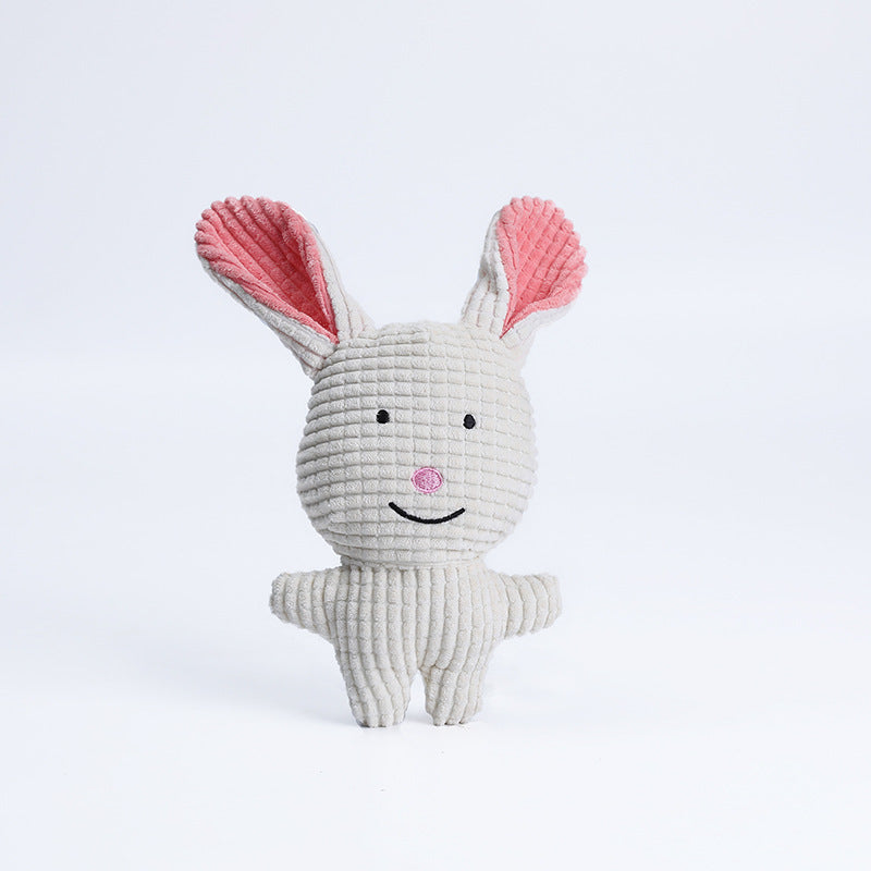 Durable Dog Chew Toys – Cartoon Pet Plush Toys