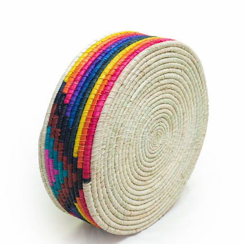 Jasper Handwoven  Round Pet Bed.