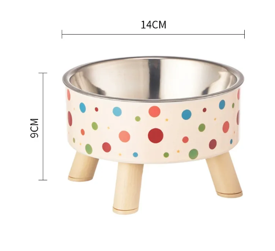 Cat Neck Protection Non-slip Anti-tumble Pet Bowl