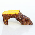 Resin basking island and climbing platform for aquarium turtles