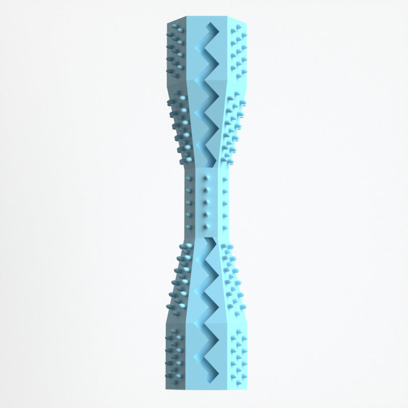 Dog chew toys and toothbrush for teeth cleaning