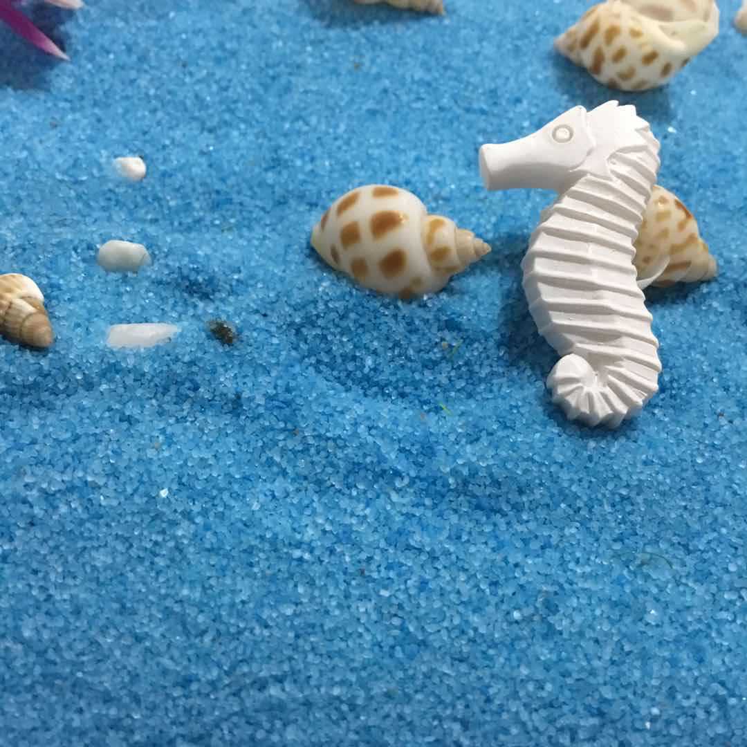 Resin Starfish and Seahorse Fish Tank Decoration Pendant