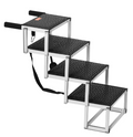 Foldable Aluminum Car Steps for Dogs