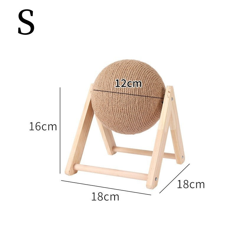 Cat Scratcher Ball Toy Made of Sisal Rope