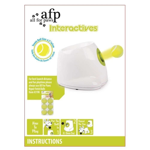 Hyper Fetch Mini Dog Ball Launcher - Automatic Interactive Indoor