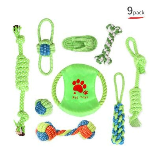 Multifunctional Pet Molar Bite Dog Toys Rubber Chew Ball Cleaning Teeth