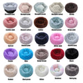 Large dog bed round washable pets bed winter warm sleeping plush dog