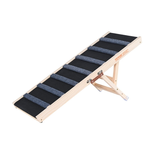 Dog Ramp, Folding Pet Ramp for Bed, Adjustable Dog Ramp for Small,