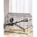 Hamster Cage, 360° Viewing Transparent Hamster Habitats, Small Animal