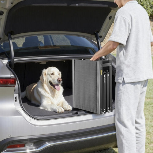 Dog Ramp for Cars, 160 x 43.2 cm, Folding Pet Ramps for Medium & Large