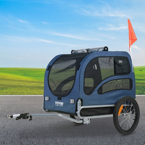 Dog Bike Trailer, Supports up to 100 lbs, Pet Cart Bicycle Carrier,