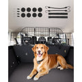 Dog Car Barrier, 36.6in-60in Adjustable Car Divider for Trunk Cargo