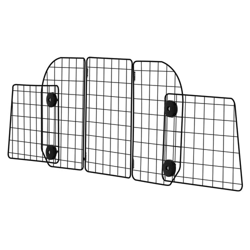 Dog Car Barrier, 36.6in-60in Adjustable Car Divider for Trunk Cargo