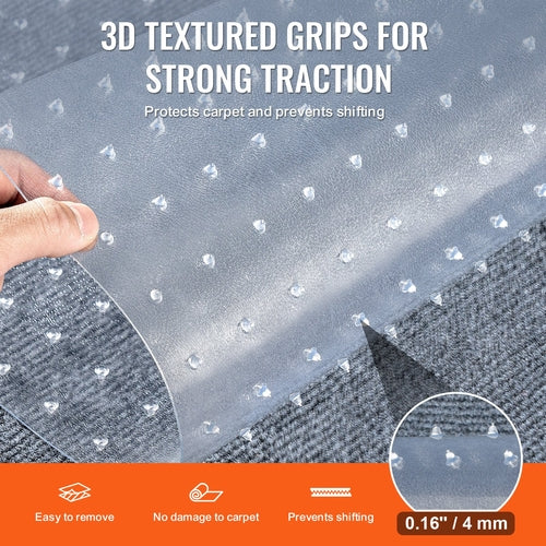 Carpet Protector for Pets, 24in x 25' PVC Scratch-Proof Cat Carpet