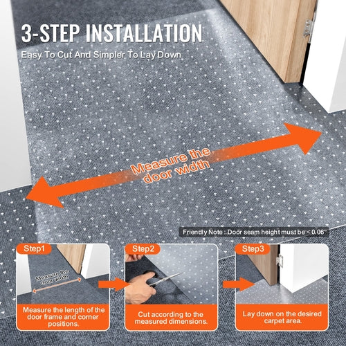 Carpet Protector for Pets, 24in x 25' PVC Scratch-Proof Cat Carpet