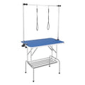 Pet Grooming Table Two Arms with Clamp, 915 x 610mm Dog Grooming