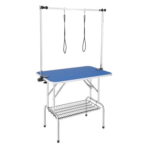 Pet Grooming Table Two Arms with Clamp, 915 x 610mm Dog Grooming