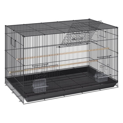 30 inch Bird Cage, Metal Large Parakeet Cages for Cockatiels Small